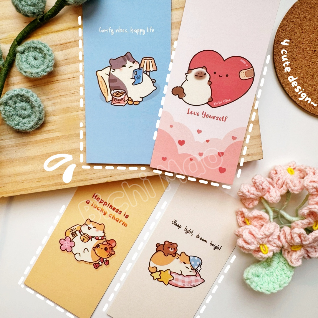 Cat Bookmark | Bichi Mao