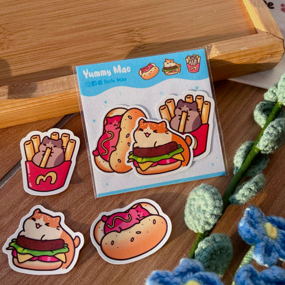 Foodie Mao | Sticker Pack