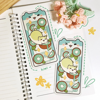 Fruity Cat Bookmark | Bichi Mao