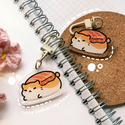 Tasty Cat Keychain | Bichi Mao