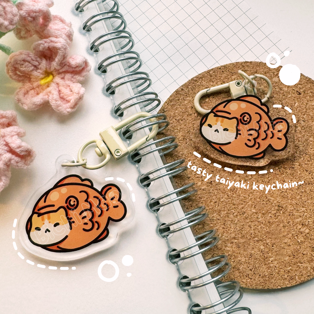 Tasty Cat Keychain | Bichi Mao