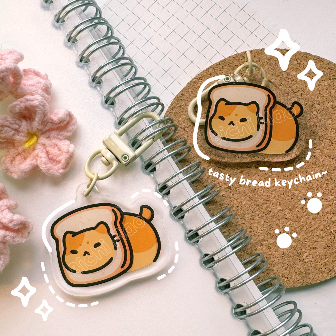 Tasty Cat Keychain | Bichi Mao